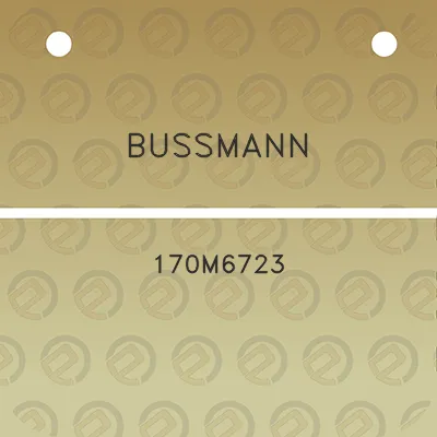 bussmann-170m6723