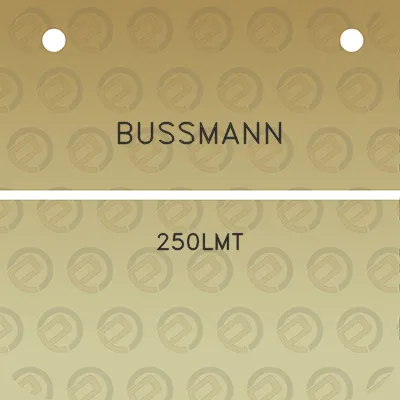 bussmann-250lmt