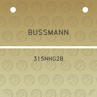 bussmann-315nhg2b