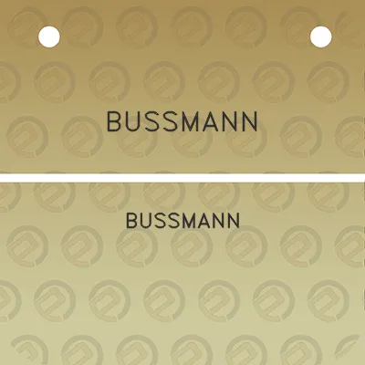 bussmann-bussmann