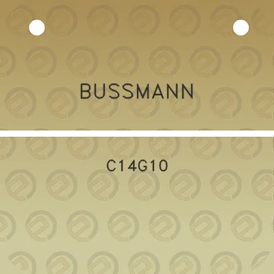 bussmann-c14g10