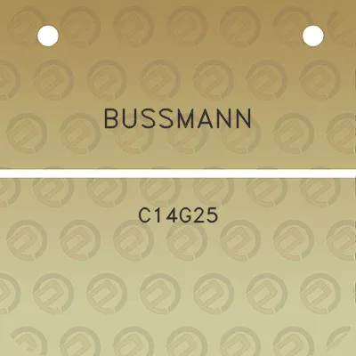 bussmann-c14g25