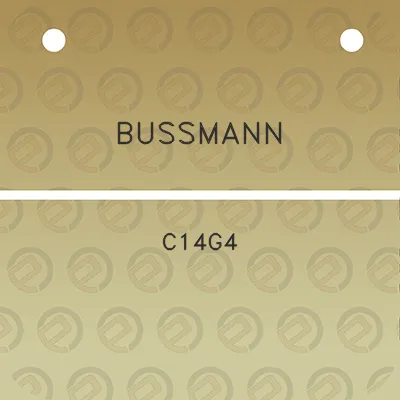 bussmann-c14g4