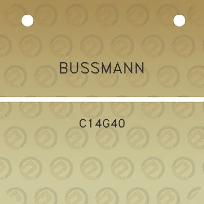 bussmann-c14g40