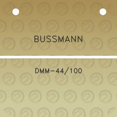 bussmann-dmm-44100