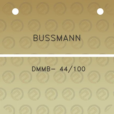 bussmann-dmmb-44100