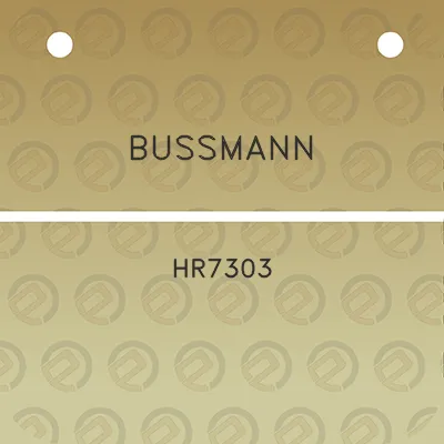 bussmann-hr7303