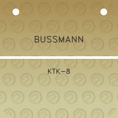 bussmann-ktk-8