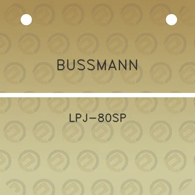 bussmann-lpj-80sp