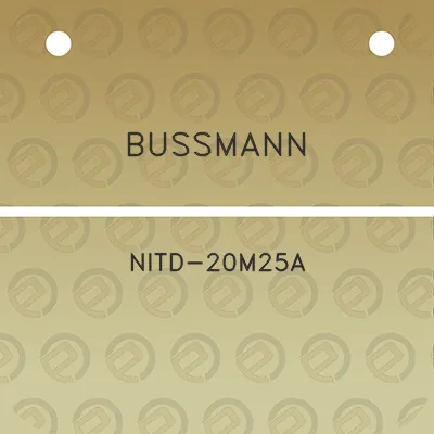 bussmann-nitd-20m25a