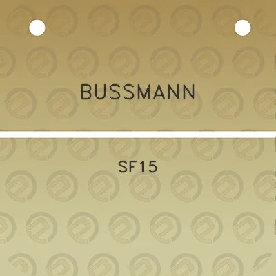 bussmann-sf15