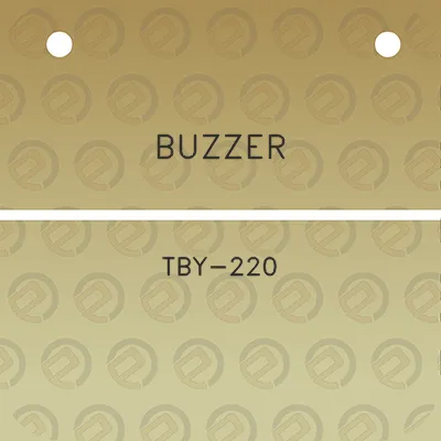 buzzer-tby-220