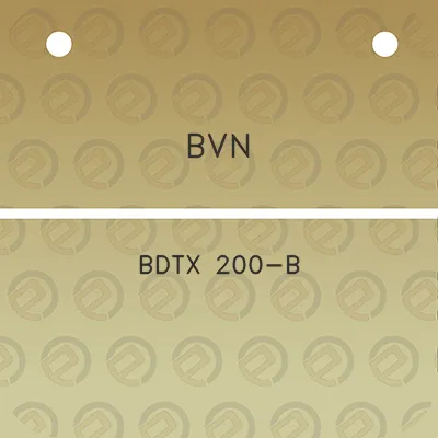 bvn-bdtx-200-b