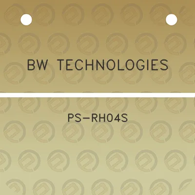 bw-technologies-ps-rh04s