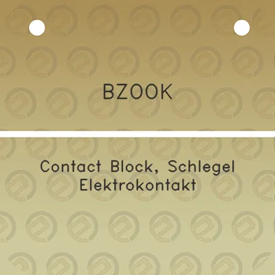 bzook-contact-block-schlegel-elektrokontakt