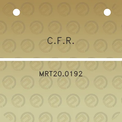 cfr-mrt200192