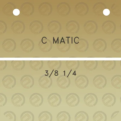 c-matic-38-14