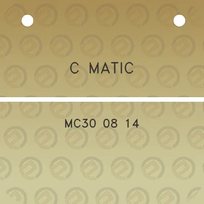 c-matic-mc30-08-14