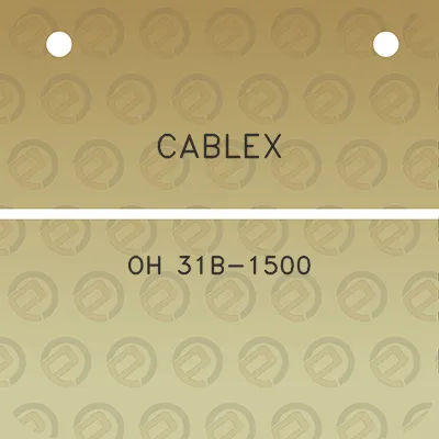 cablex-oh-31b-1500