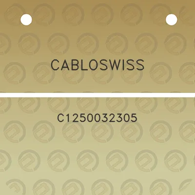 cabloswiss-c1250032305