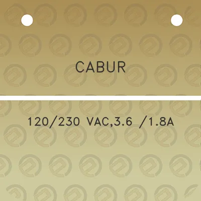 cabur-120230-vac36-18a