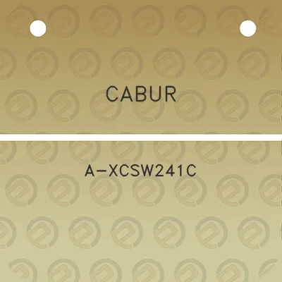 cabur-a-xcsw241c