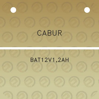 cabur-bat12v12ah