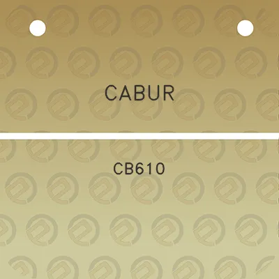 cabur-cb610