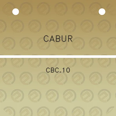 cabur-cbc10