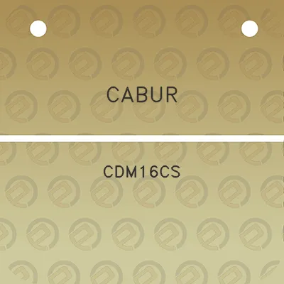 cabur-cdm16cs