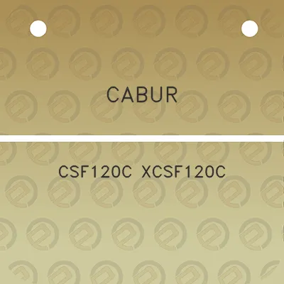 cabur-csf120c-xcsf120c