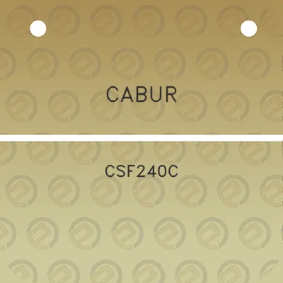 cabur-csf240c