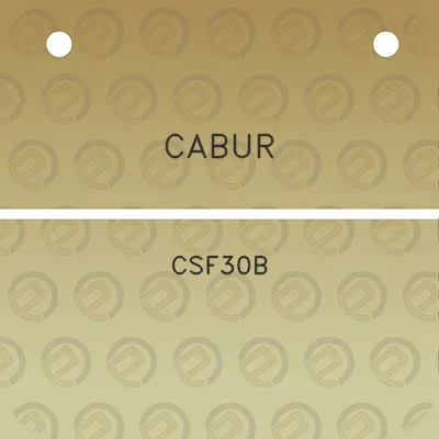 cabur-csf30b