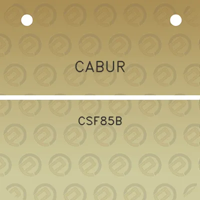 cabur-csf85b