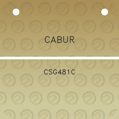 cabur-csg481c