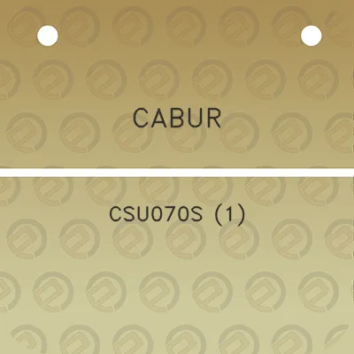 cabur-csu070s-1