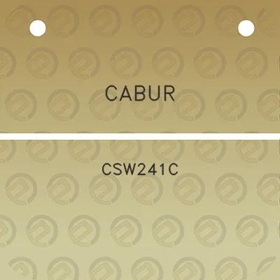 cabur-csw241c