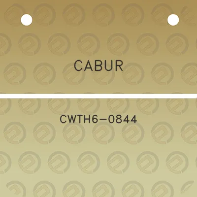 cabur-cwth6-0844