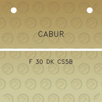 cabur-f-30-dk-cs5b