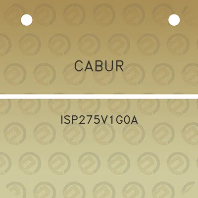 cabur-isp275v1g0a