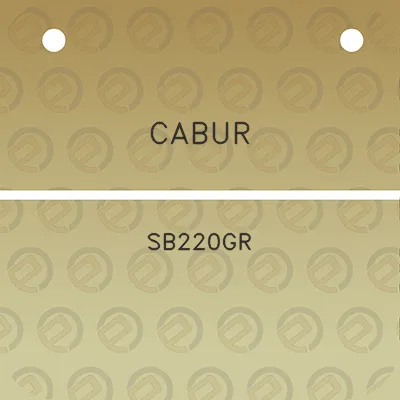 cabur-sb220gr