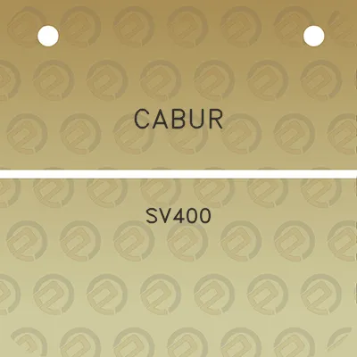 cabur-sv400