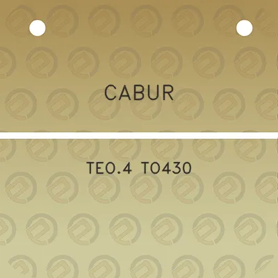 cabur-teo4-to430