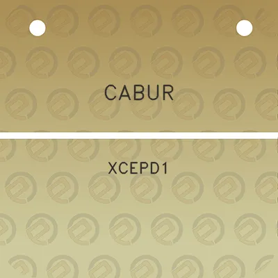 cabur-xcepd1