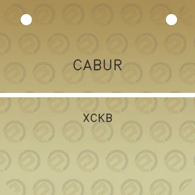 cabur-xckb