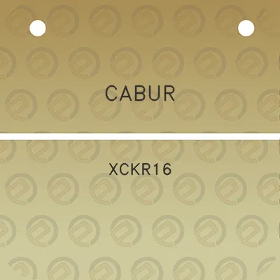 cabur-xckr16