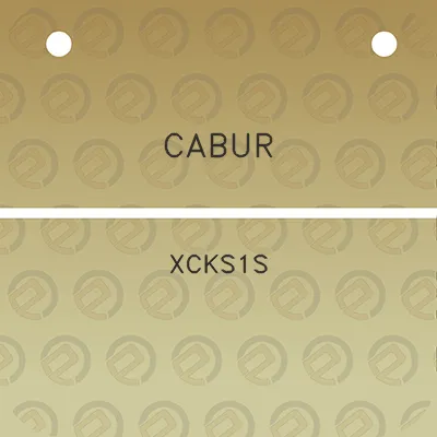 cabur-xcks1s