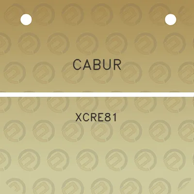 cabur-xcre81