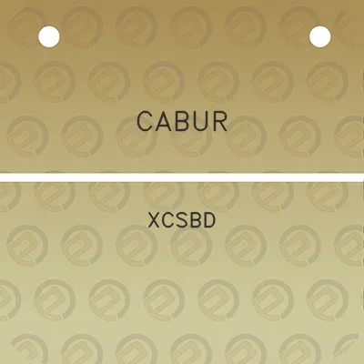 cabur-xcsbd