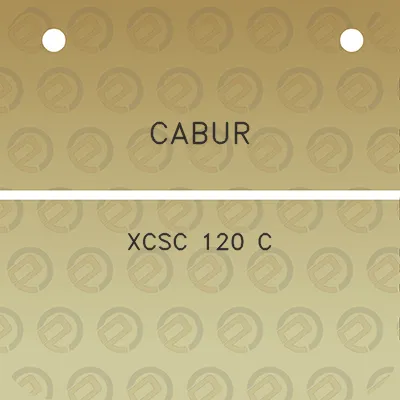 cabur-xcsc-120-c